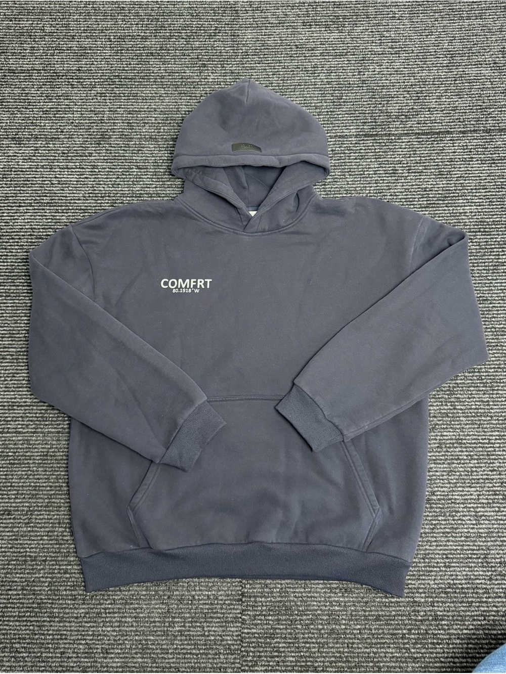 Comfrt Coordinate Hoodie Men 2XL Oversized Sweatshirt Hood Heavy Unisex